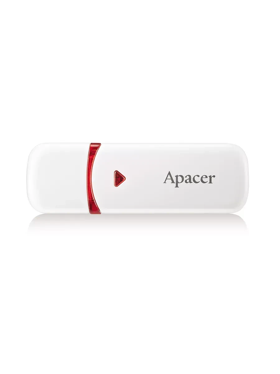 USB-накопитель Apacer AH333, 64GB, USB 2.0, белый