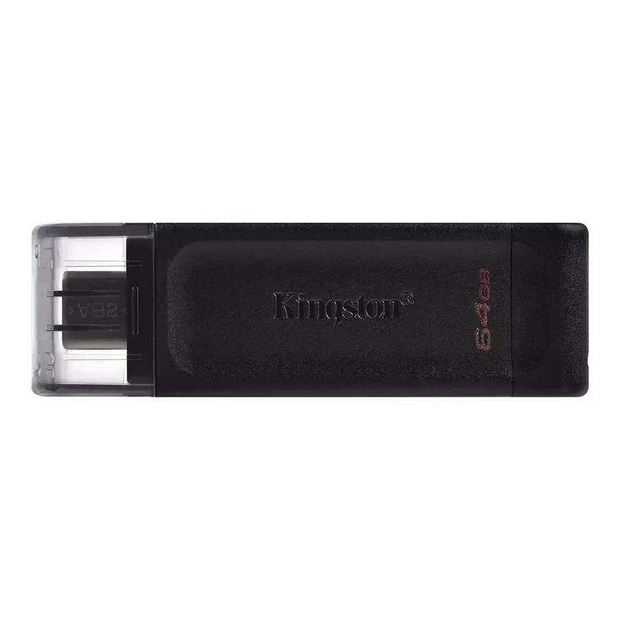 USB-накопитель Kingston DT70, 64GB, Type-C, USB 3.2 — 4