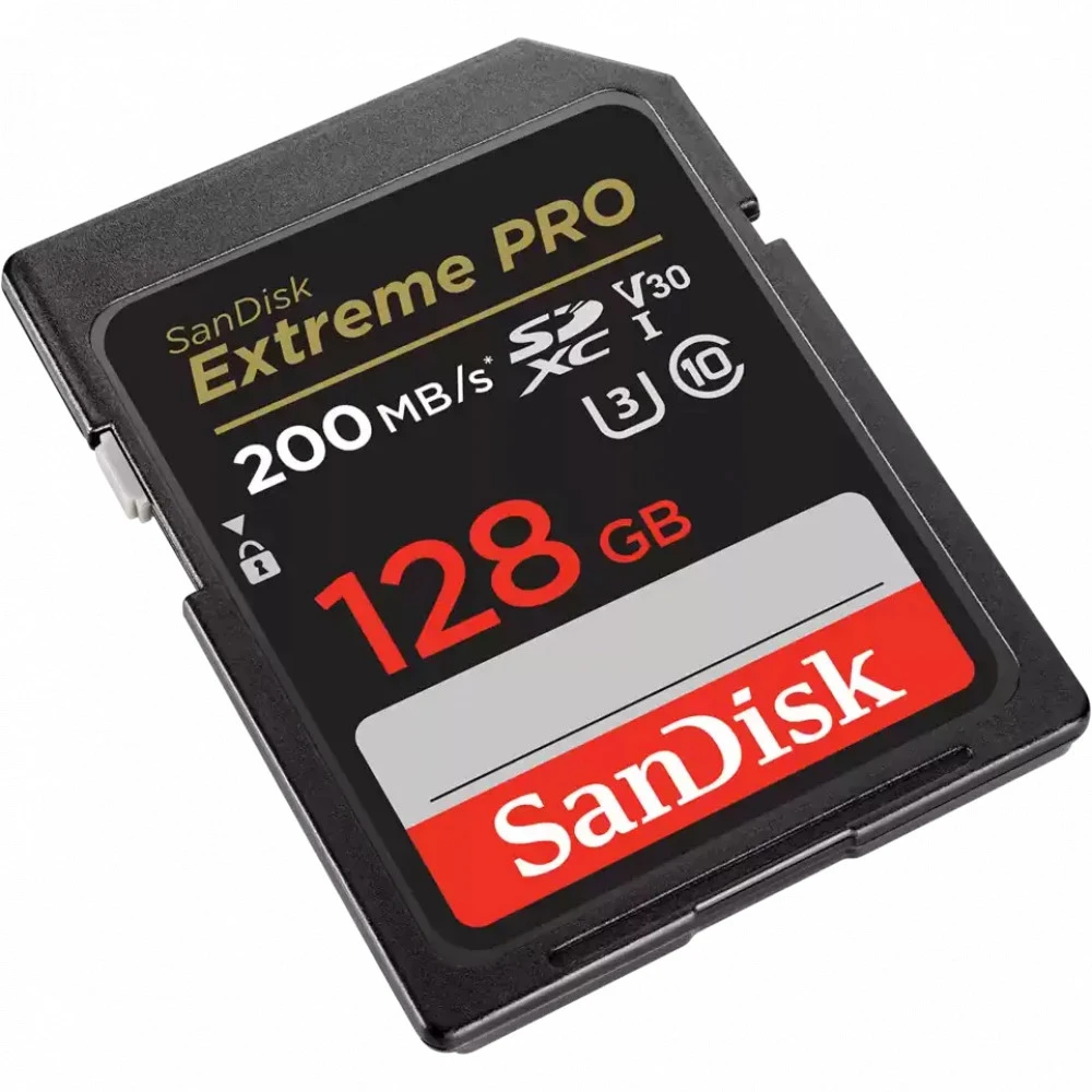 Карта памяти SanDisk Extreme PRO 128GB SDXC UHS-I U3 V30 — 2