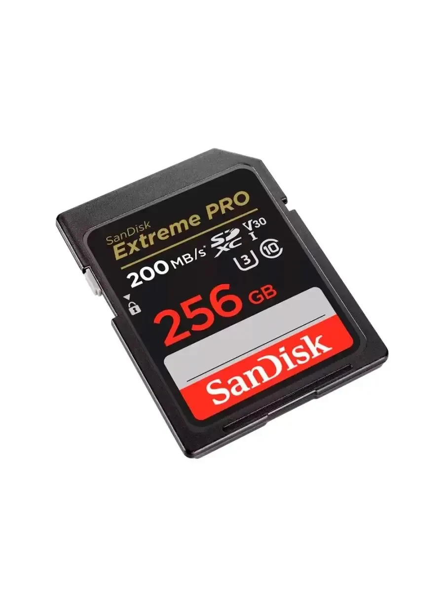 Карта памяти SanDisk Extreme PRO 256GB SDXC UHS-I U3 V30
