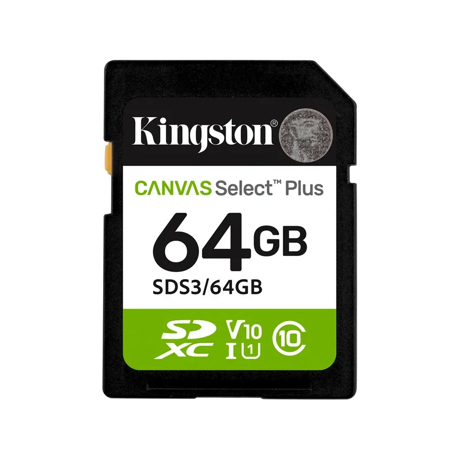 Карта памяти Kingston Canvas Select Plus, 64GB, A1, U1, V10 — 5
