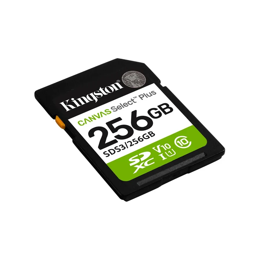 Карта памяти Kingston Canvas Select Plus, 256GB, A1, U1, V10 — 3