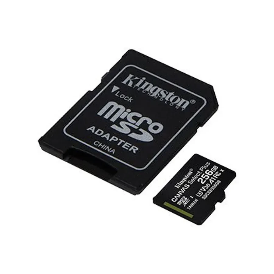Карта памяти Kingston Canvas Select Plus, 256GB, A1, U1, V10 — 4