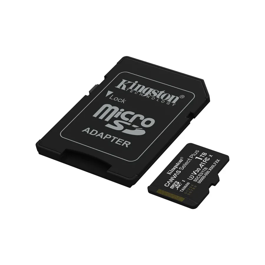 Карта памяти Kingston Canvas Select Plus, 1TB, SD adapter — 2