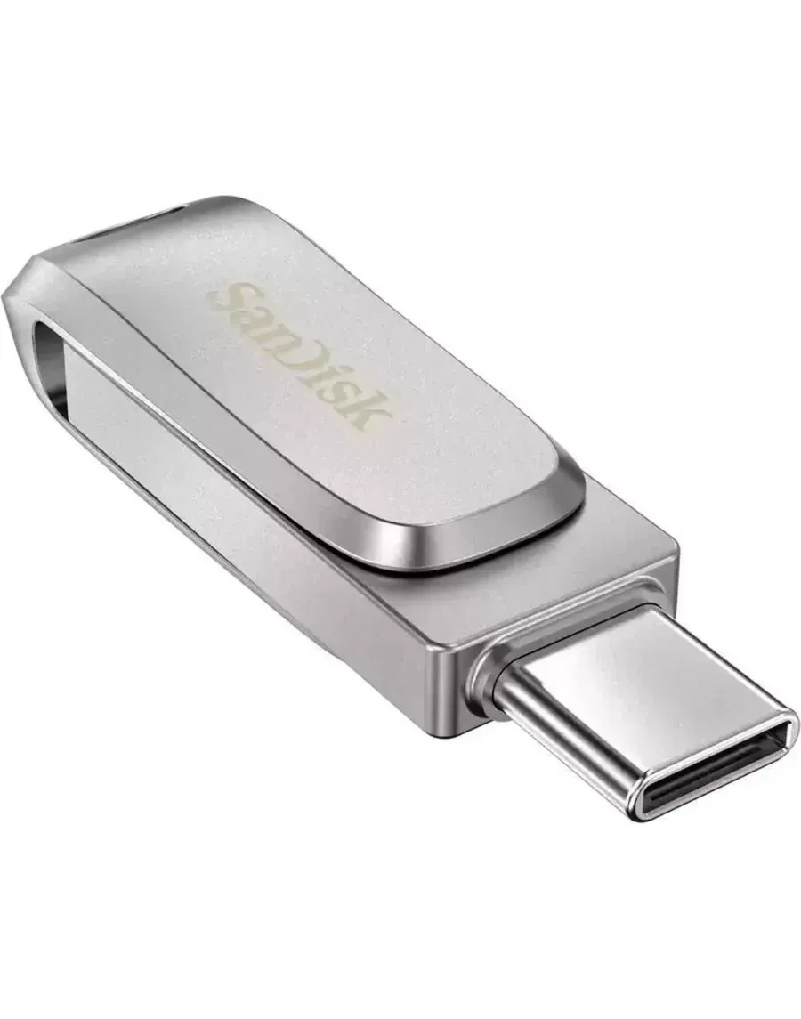 Флешка SanDisk Ultra Dual USB-C 128GB, 150MB/s — 2