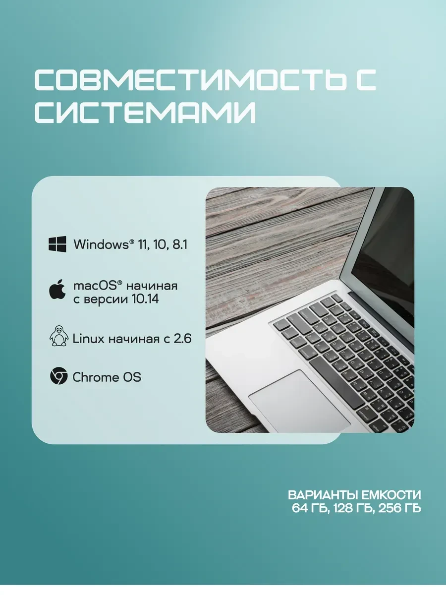USB-накопитель Kingston DTDUO3CG3, 128GB, USB3.2, фиолетовый — 2