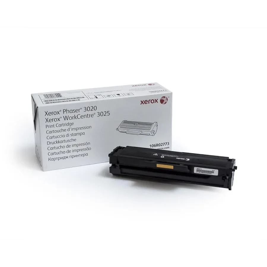 Тонер-картридж Xerox 106R02773, чёрный, 1500 стр.