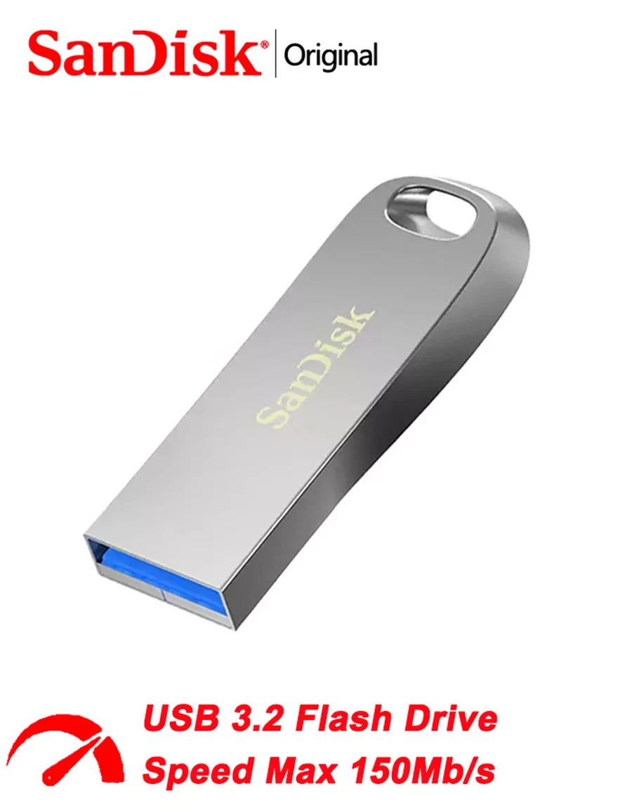 USB-флешка SANDISK Ultra Luxe, 64GB, USB 3.1
