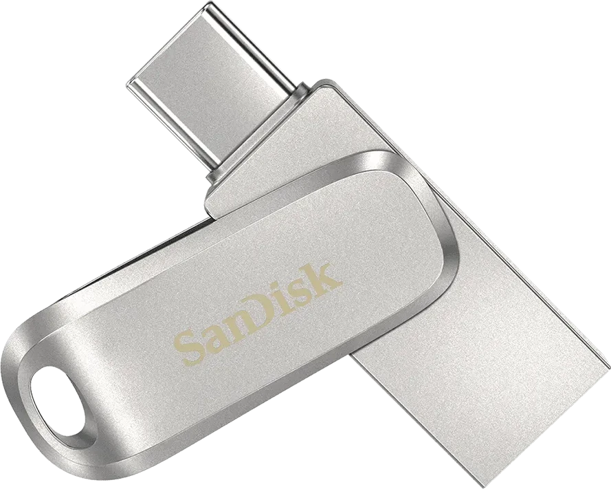 USB-флешка SANDISK Ultra Dual Drive Luxe USB Type-C, 64GB