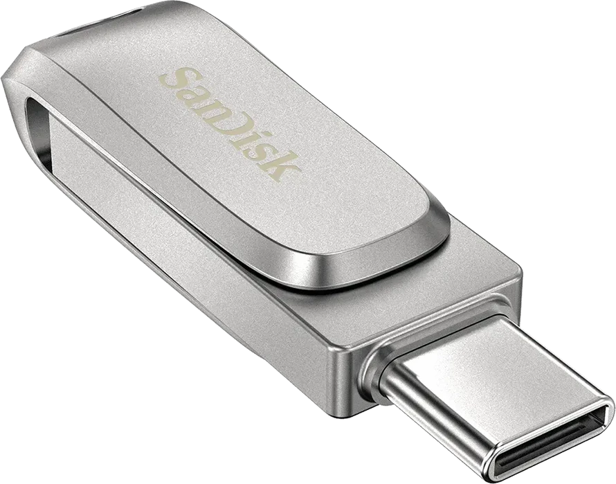 USB-флешка SANDISK Ultra Dual Drive Luxe USB Type-C, 64GB — 3