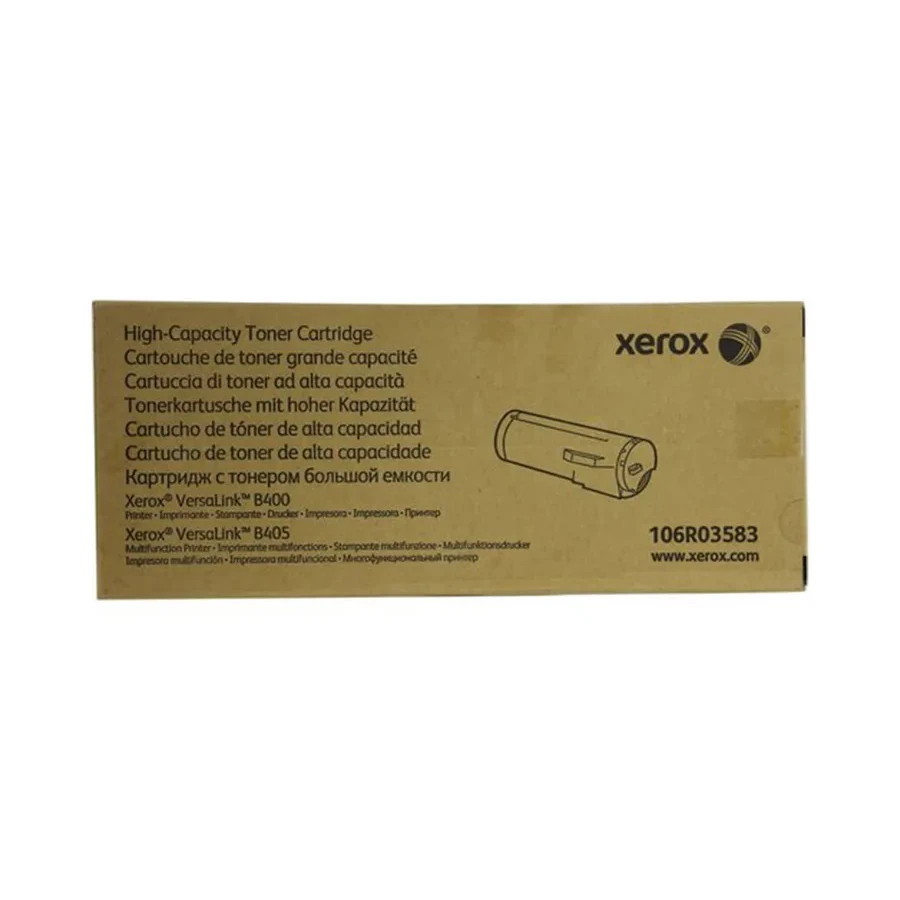 Тонер-картридж Xerox 106R03583, чёрный, 13900 стр.