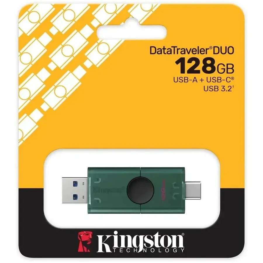 USB-накопитель Kingston Data Traveler Duo 128GB — 2