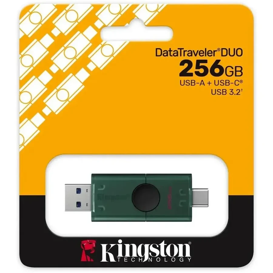 USB-накопитель Kingston Data Traveler Duo 256GB — 2