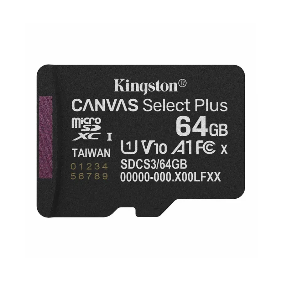 Карта памяти Kingston Canvas Select Plus 64GB microSDXC — 2