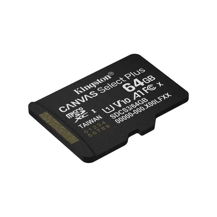 Карта памяти Kingston Canvas Select Plus 64GB microSDXC — 3