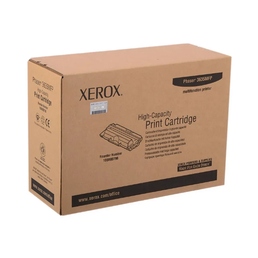 Тонер-картридж Xerox 108R00796, чёрный, 10000 стр.