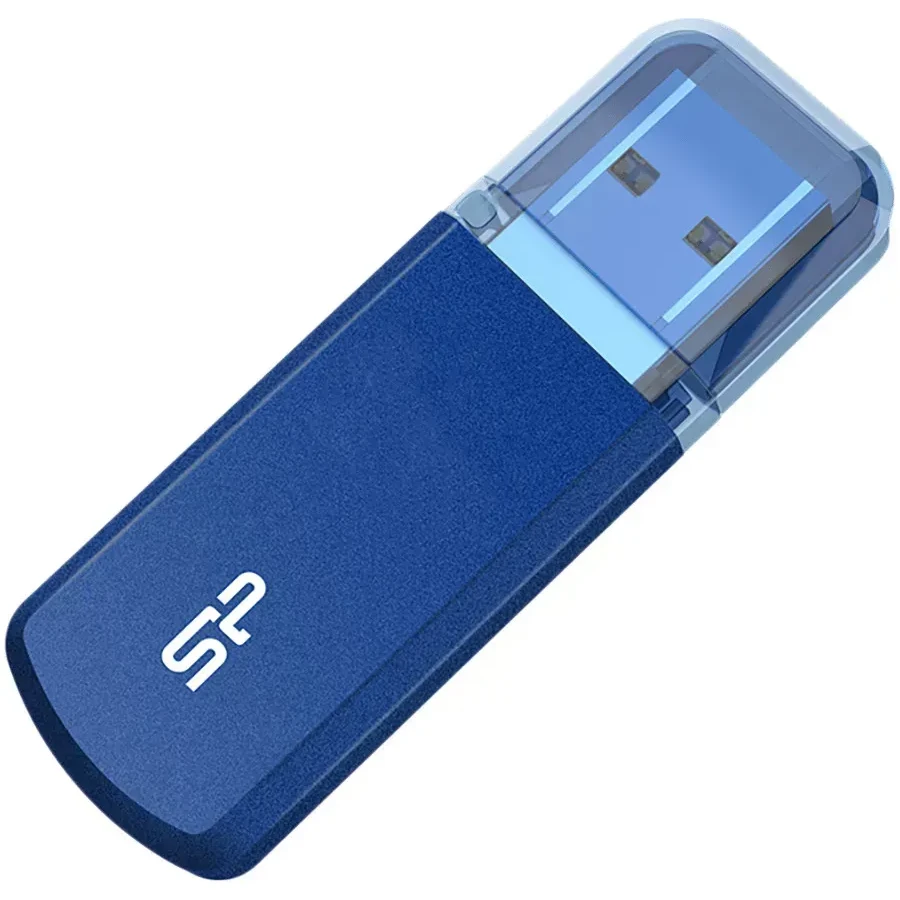 USB Flash Silicon Power Helios 202 128GB синий