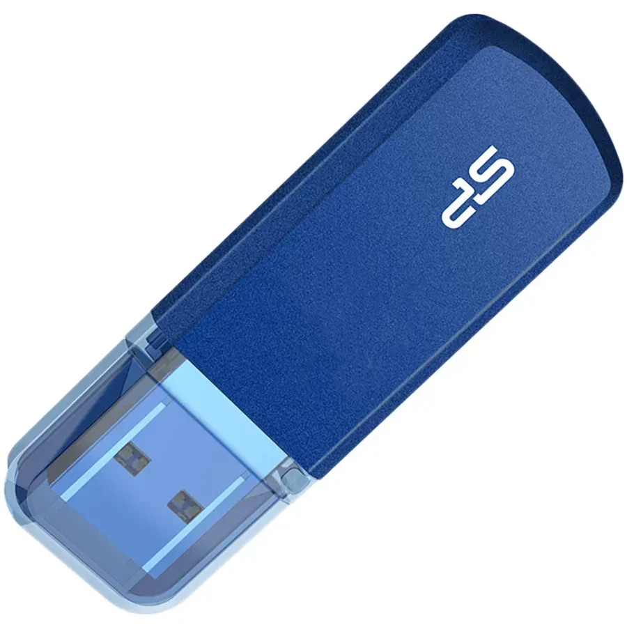 USB Flash Silicon Power Helios 202 64GB синий — 3