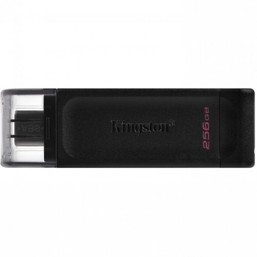 USB Flash Kingston DT70 256 ГБ, USB-C 3.2, черный — 3