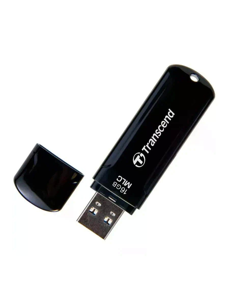 USB Flash Transcend TS16GJF750K 16GB чёрный — 2