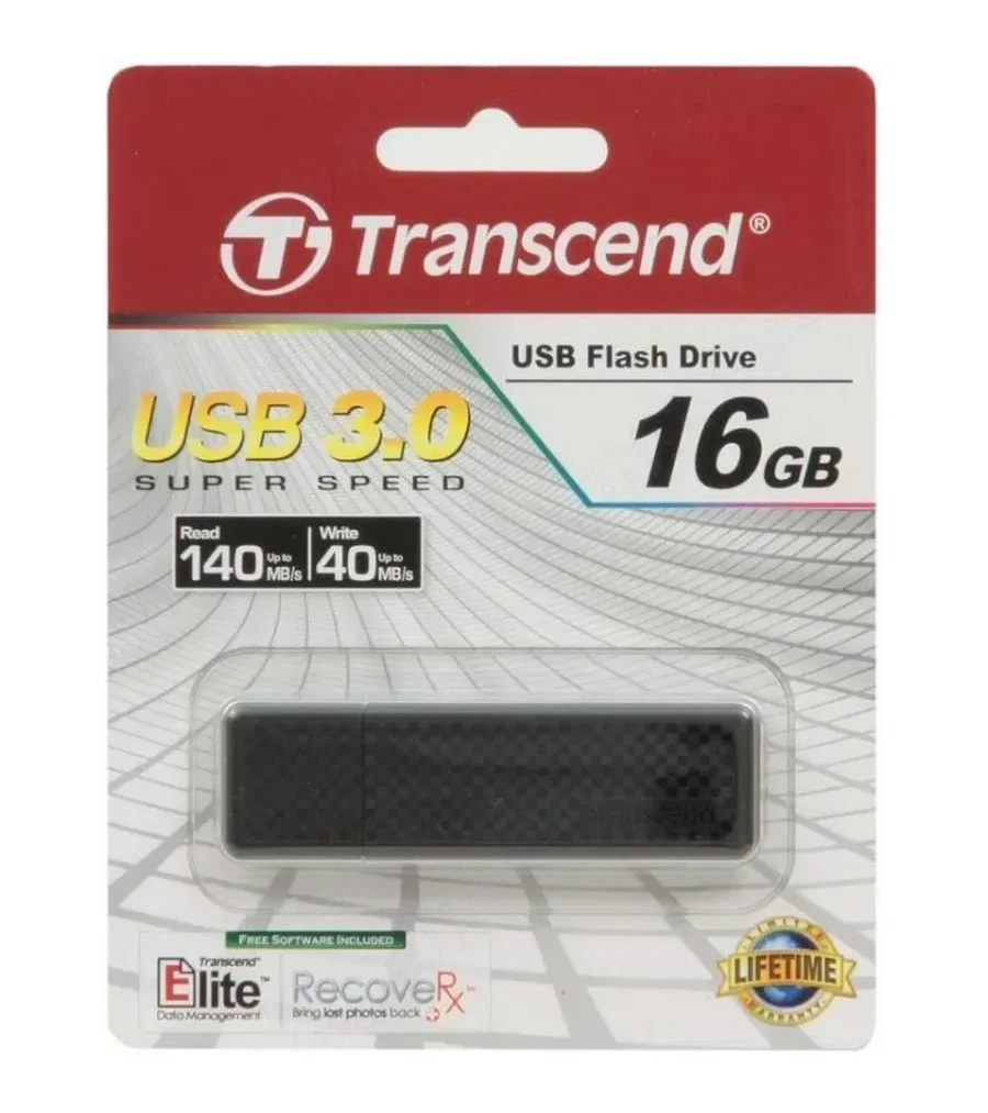 USB Flash Transcend TS16GJF780 16GB чёрный — 2