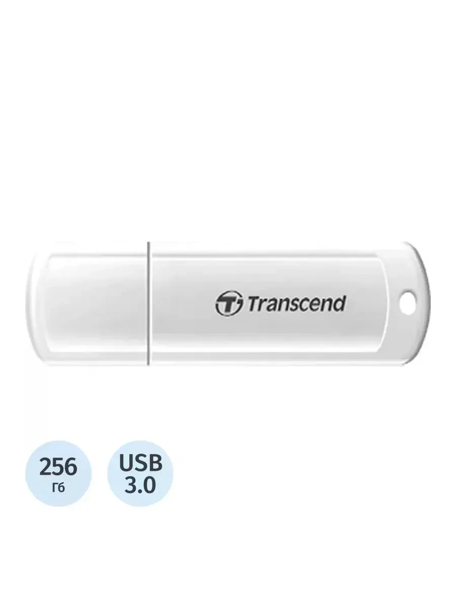 USB Flash Transcend TS256GJF730 256GB белый