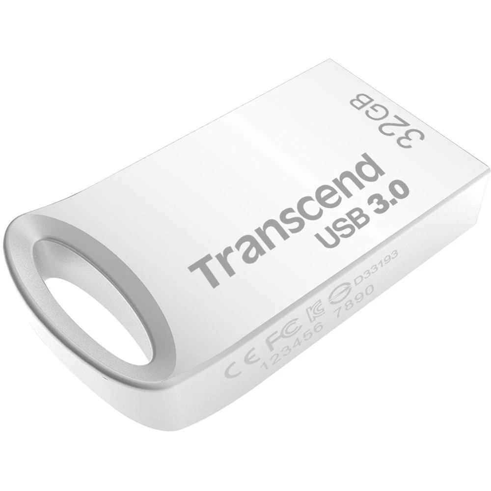USB Flash Transcend TS32GJF710S 32GB серебристый — 3