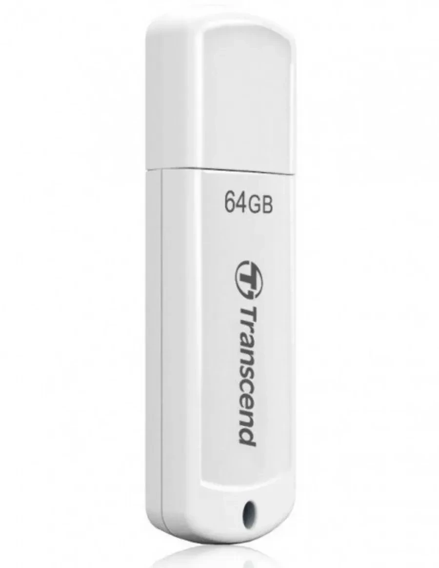 USB Flash Transcend TS64GJF370 64GB USB 2.0 белый