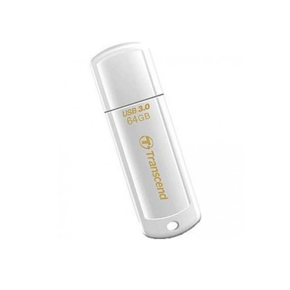 USB Flash Transcend TS64GJF730 64GB белый — 3