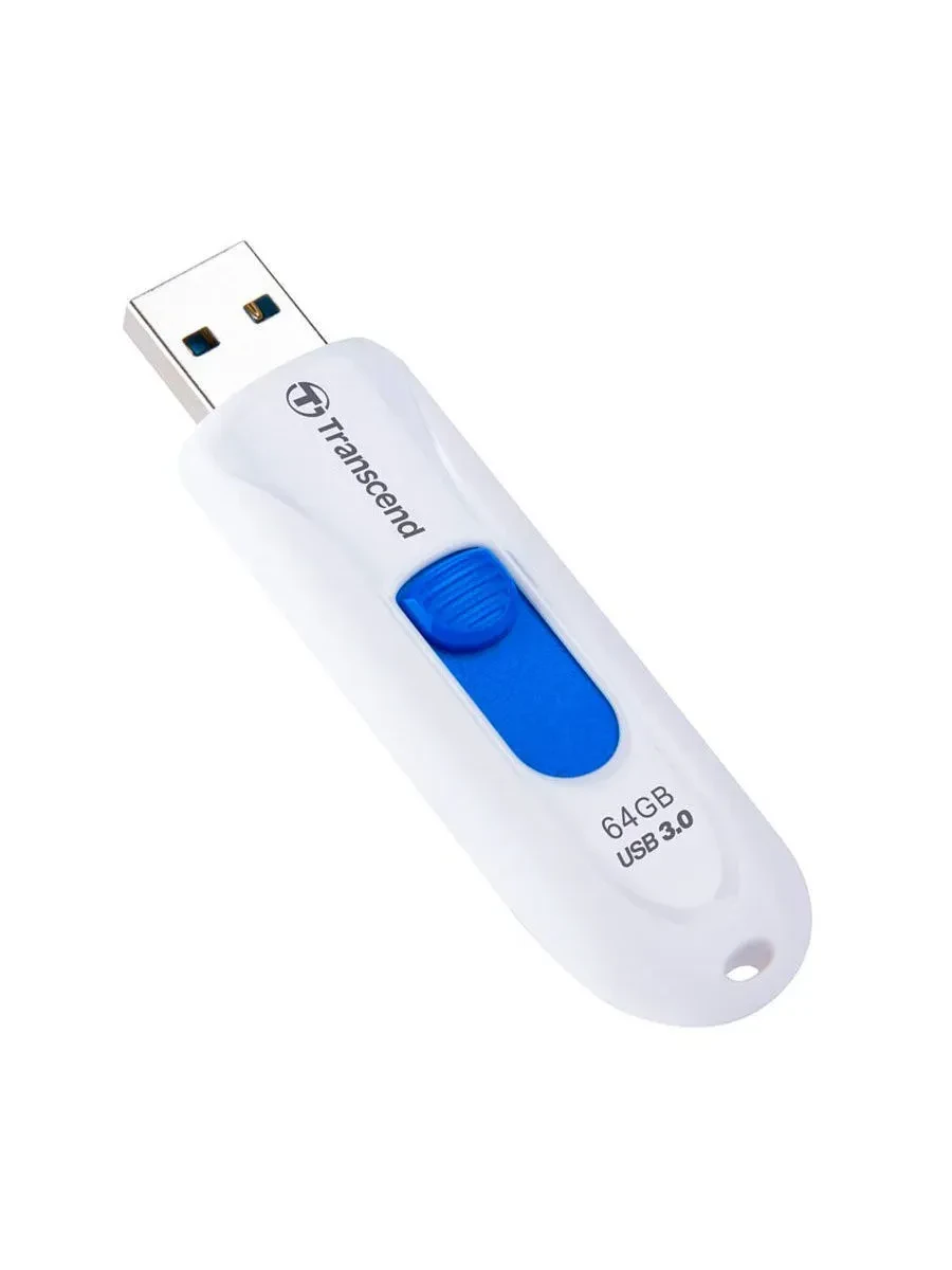 USB Flash Transcend TS64GJF790W 64GB белый — 2