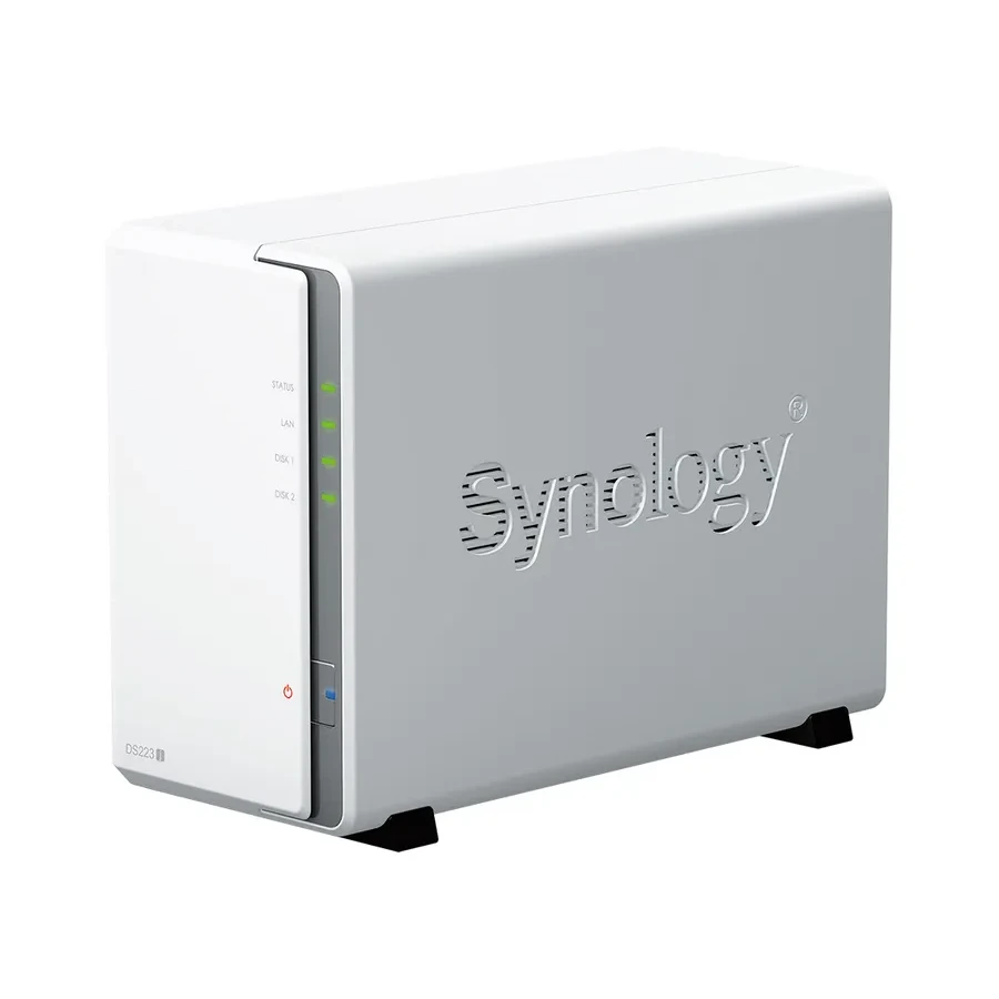 Сетевое хранилище Synology DS223J 2xHDD для дома