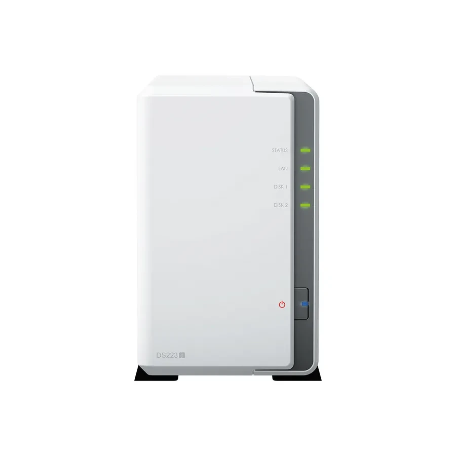 Сетевое хранилище Synology DS223J 2xHDD для дома — 2