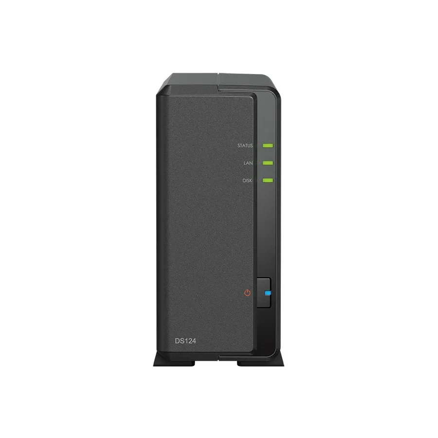 Система хранения данных Synology DS124 NAS, 1GB, Realtek RTD1619B — 2