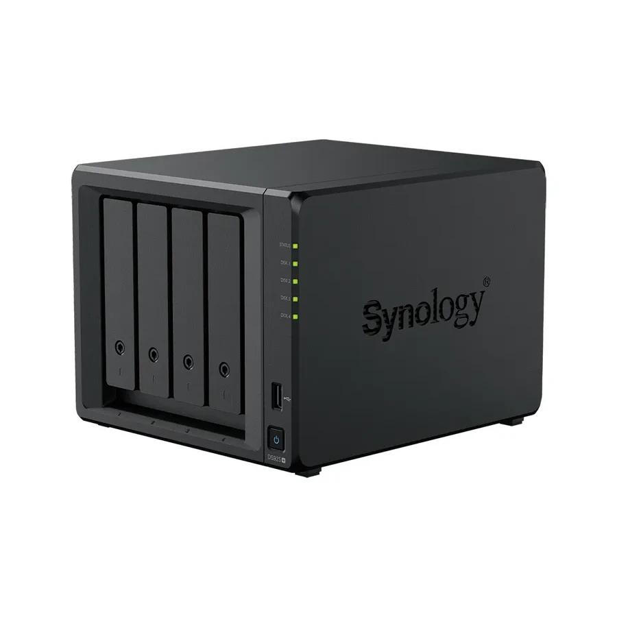 Система хранения данных Synology DS925+ NAS, 4GB, AMD V1500B