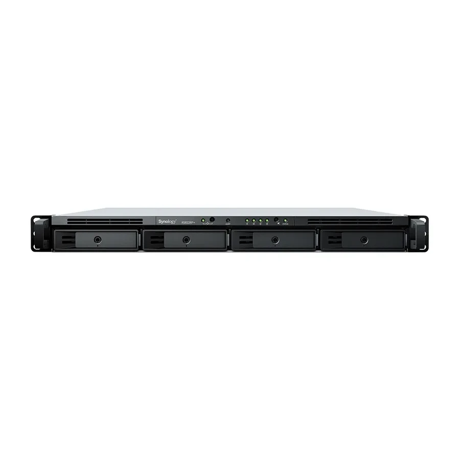 Система хранения данных Synology RS822+ Server 1U, 2GB, Ryzen V1500B — 2