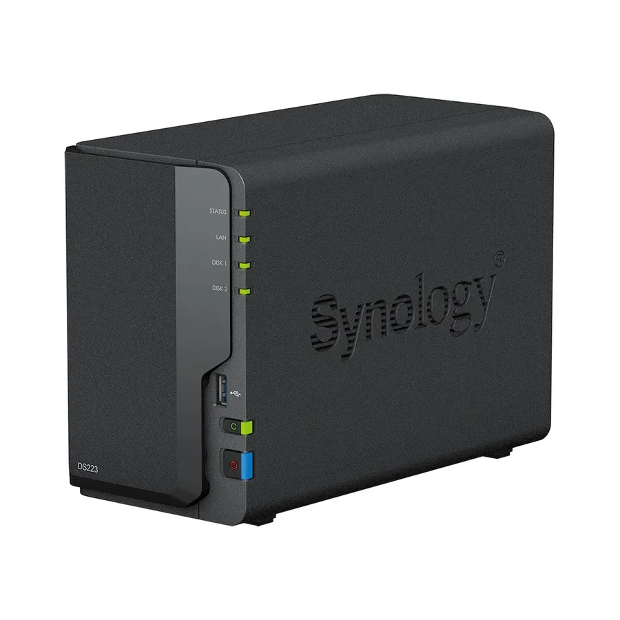 Хранилище Synology DS223, Realtek RTD1619B, 2GB
