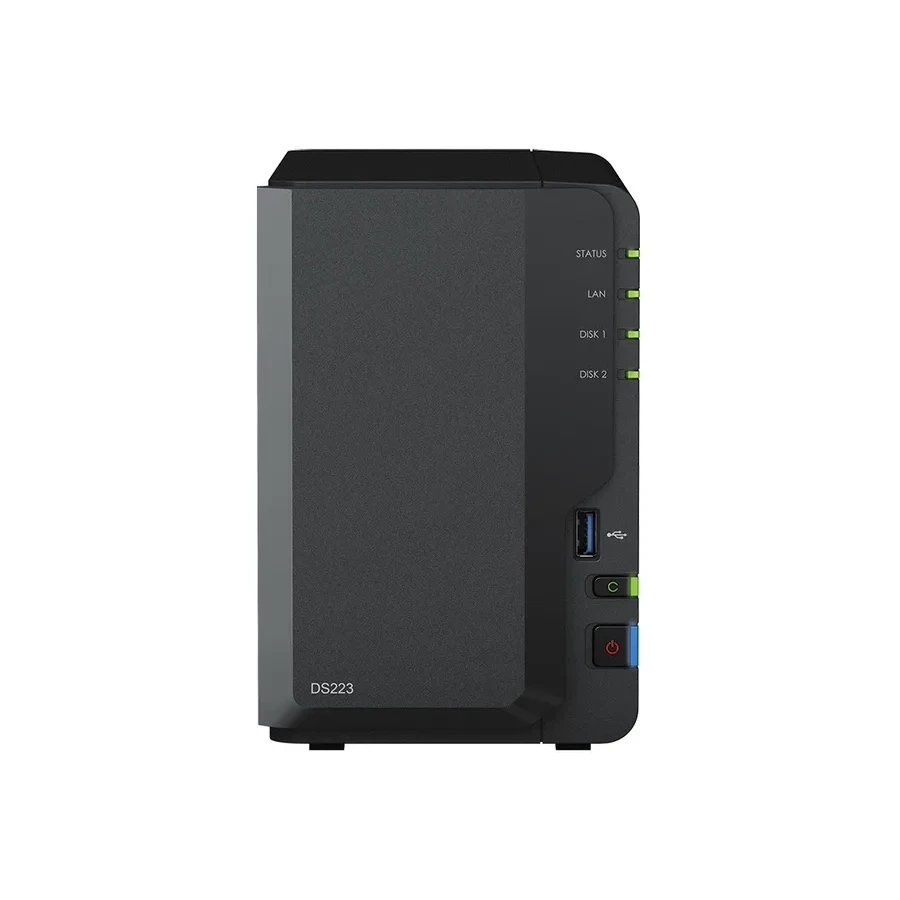 Хранилище Synology DS223, Realtek RTD1619B, 2GB — 2