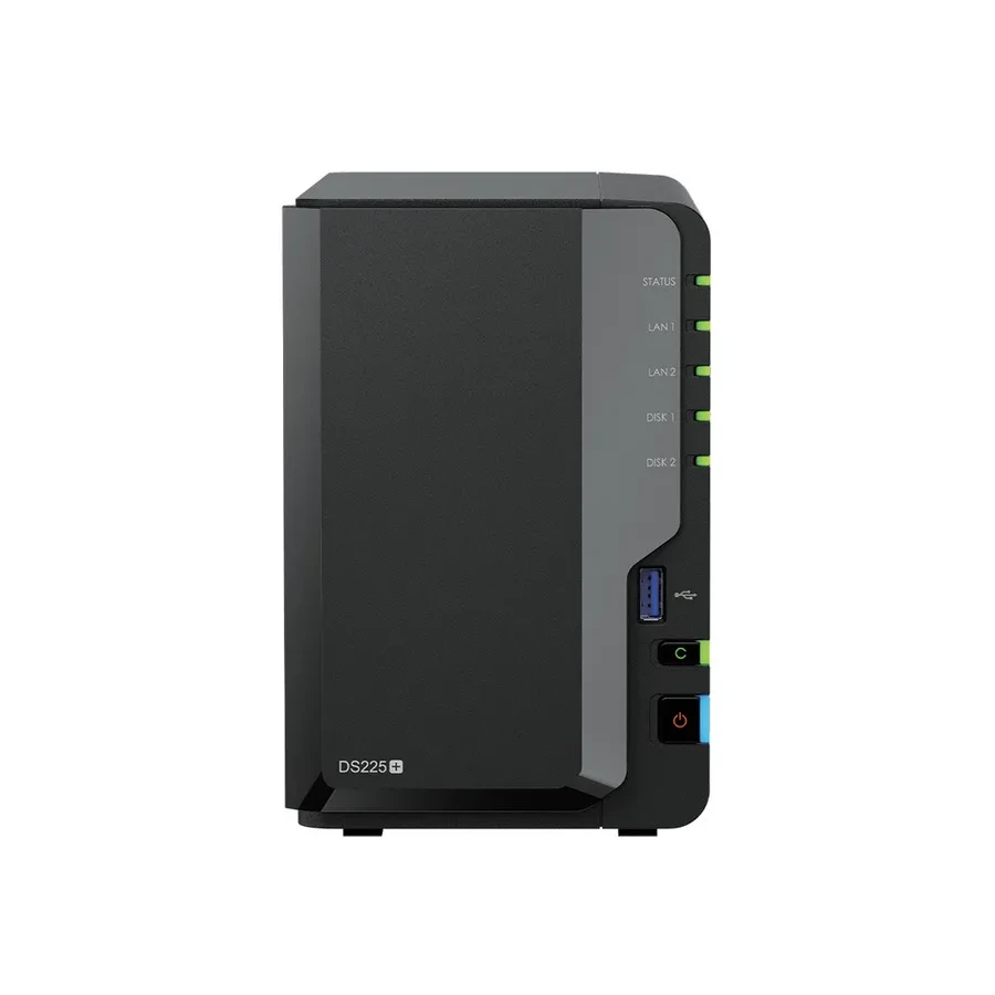 Хранилище Synology DS225+, Celeron J4125, 2GB — 2