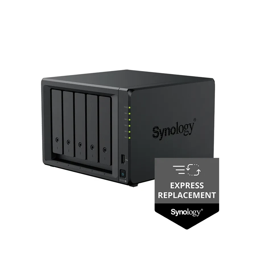 Хранилище Synology DS1525+, Ryzen V1500B, 8GB