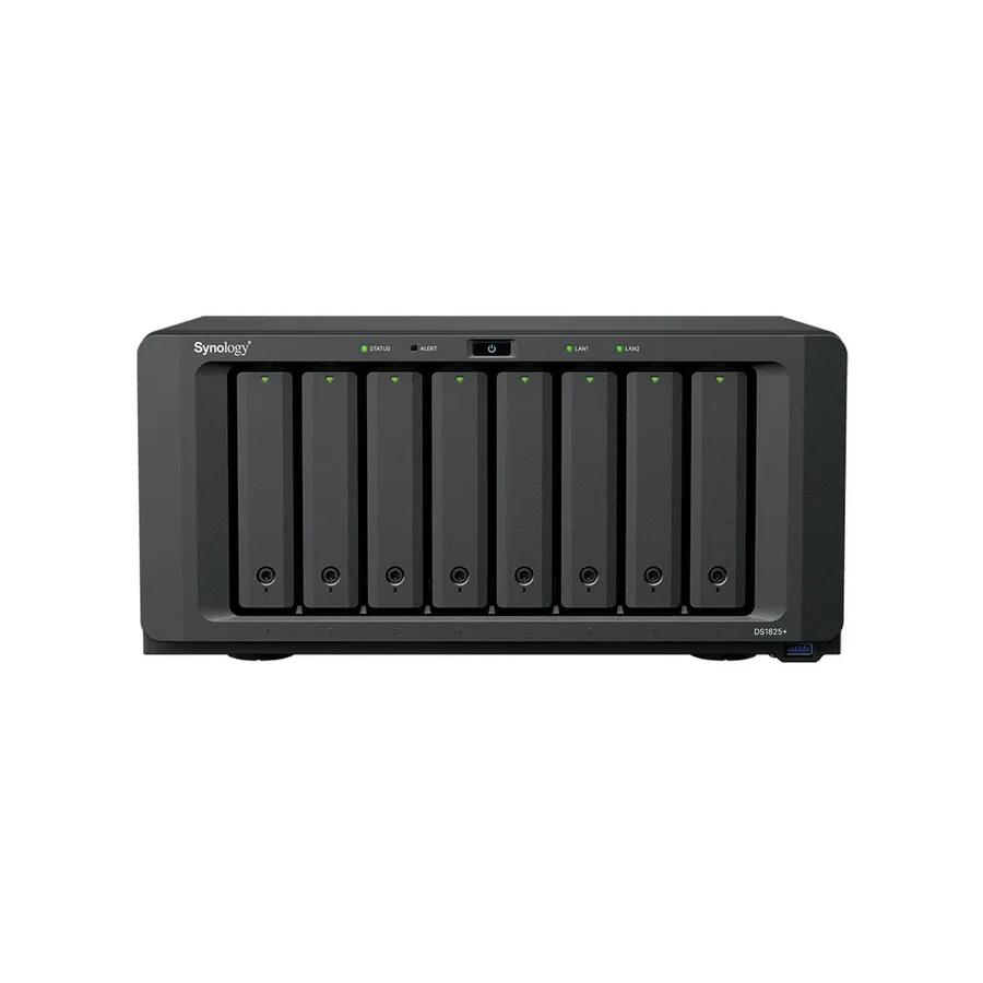Хранилище Synology DS1825+, Ryzen V1500B, 8GB — 2