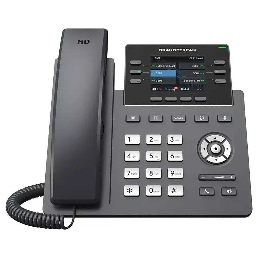 IP телефон Grandstream GRP2613, 4 liniya