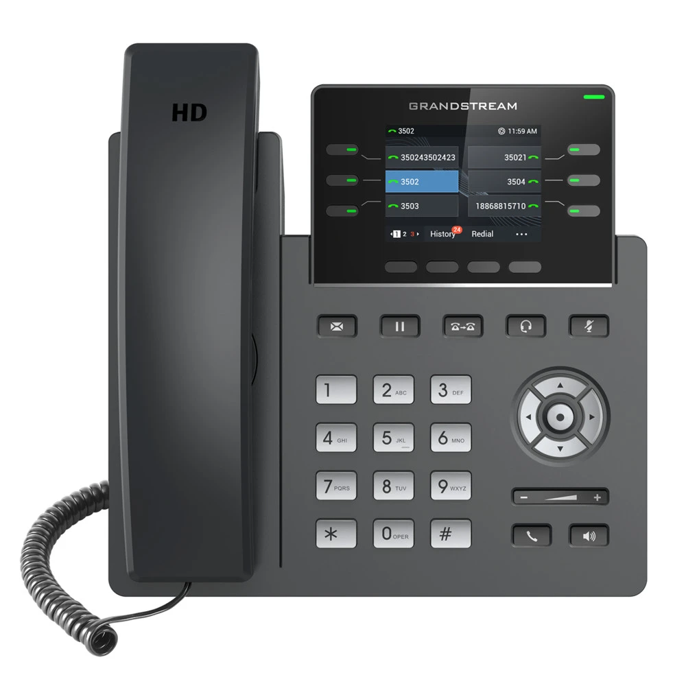 IP телефон Grandstream GRP2613, 4 liniya — 4