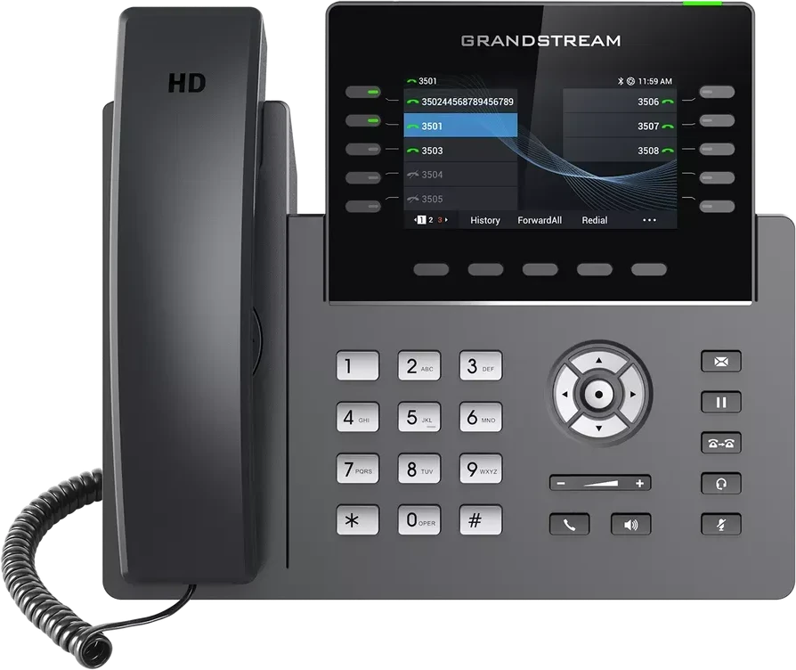 IP телефон Grandstream GRP2616, 4 liniya — 5
