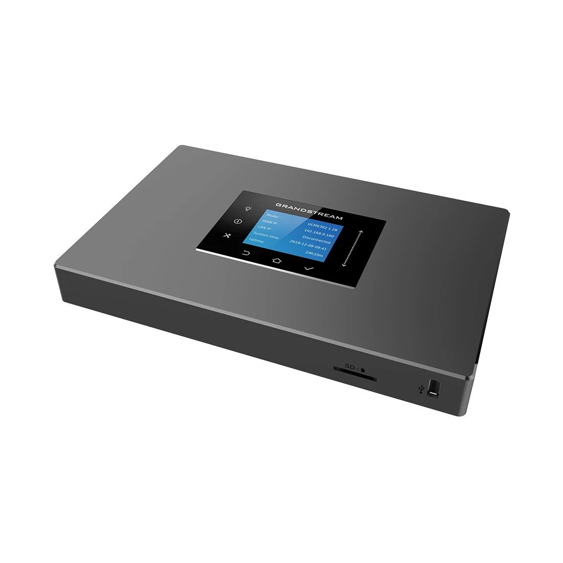 IP-АТС Grandstream UCM6301, 1 FXS, 1 FXO, 500 пользователей