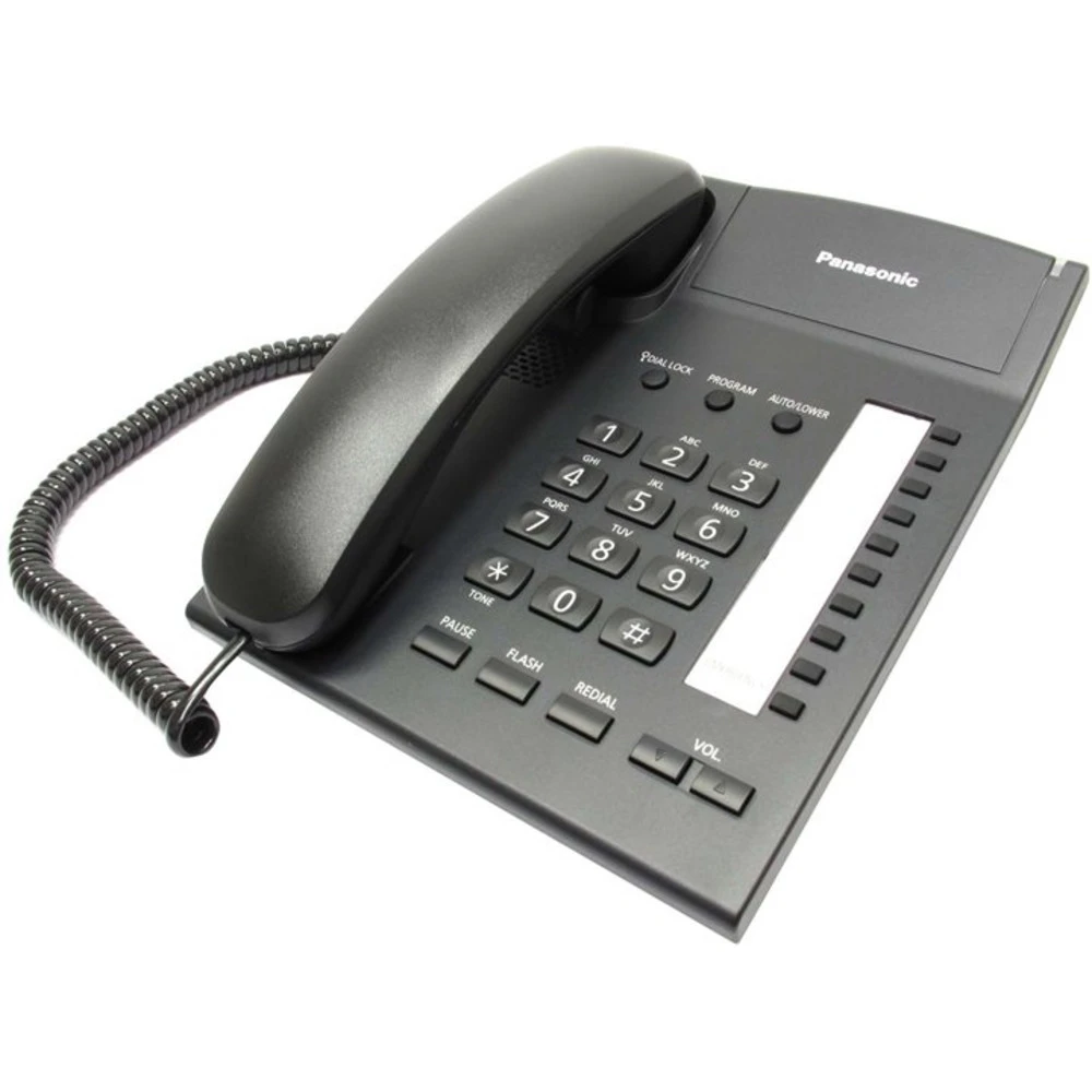 Проводной телефон PANASONIC KX-TS2382, черный — 4