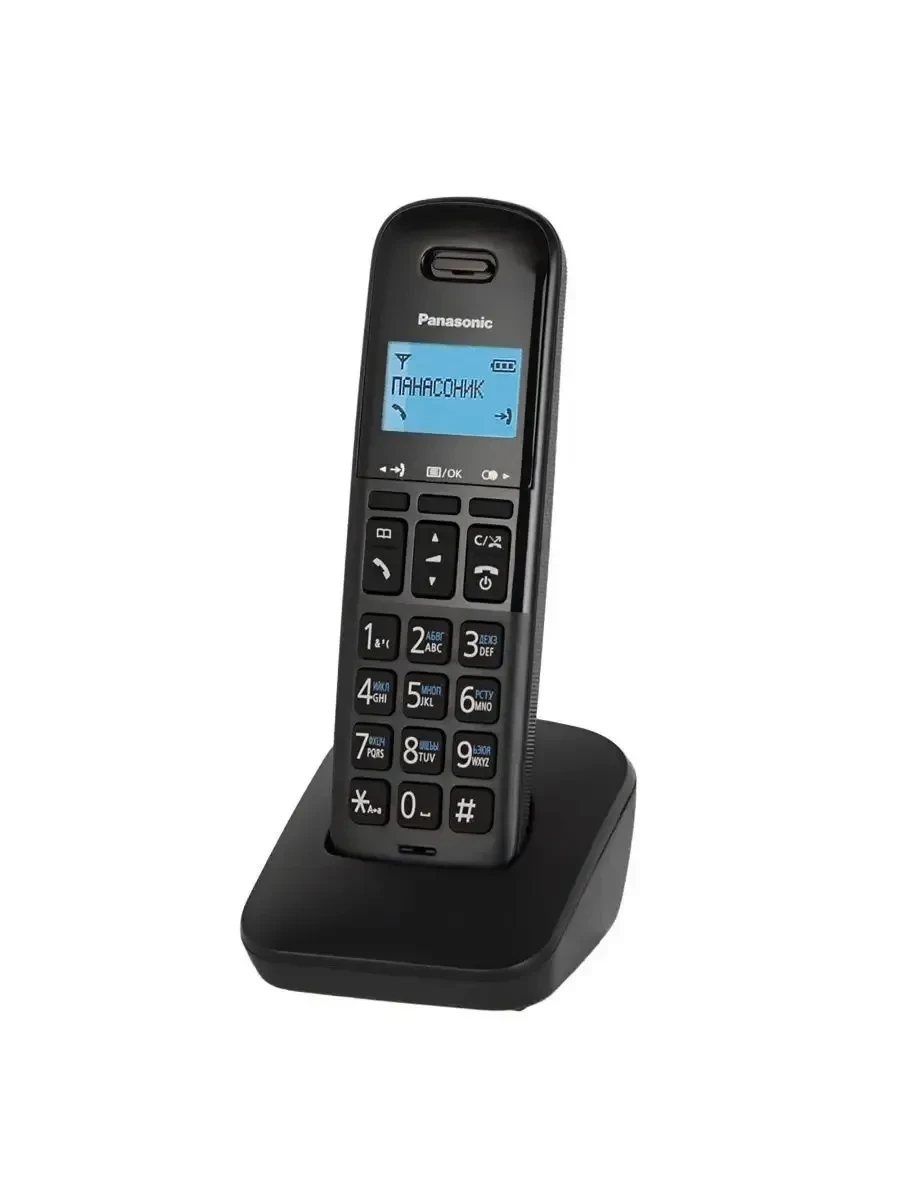 Радиотелефон PANASONIC KX-TGB610, черный
