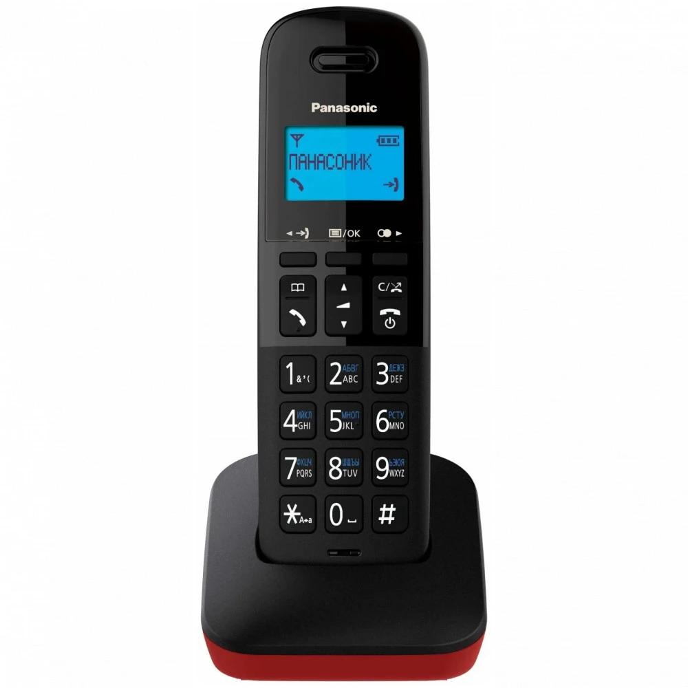 Радиотелефон PANASONIC KX-TGB610, красный — 5