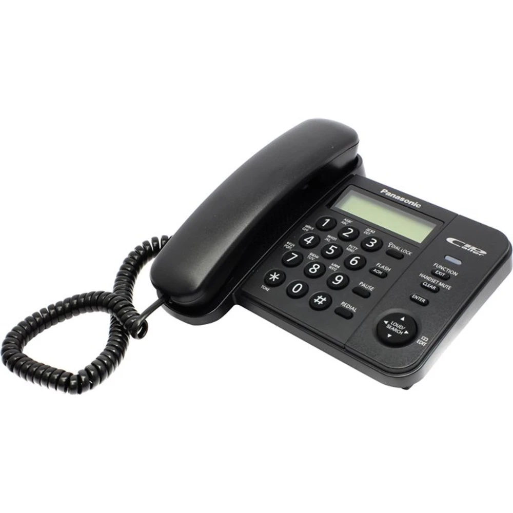 Проводной телефон PANASONIC KX-TS2356, черный — 2