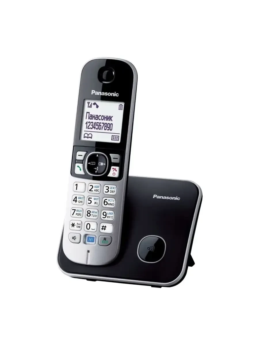 Радиотелефон PANASONIC KX-TG6811, серый металлик — 3