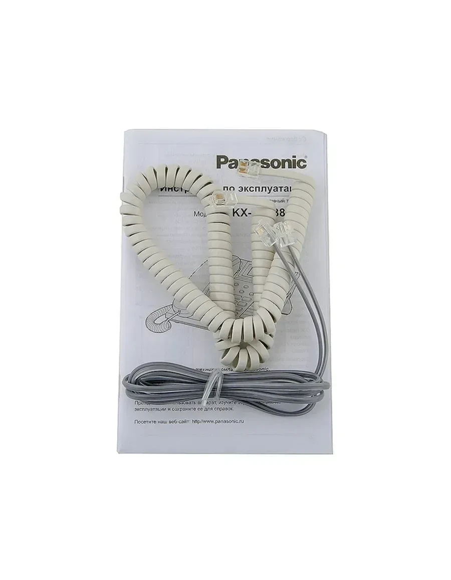 Telephone PANASONIC KX-TS2388, white — 4